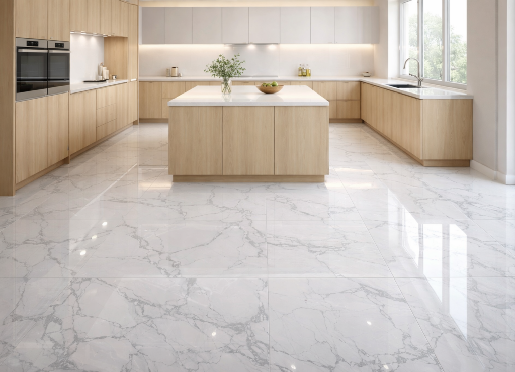 Cocina piso Attica Statuario