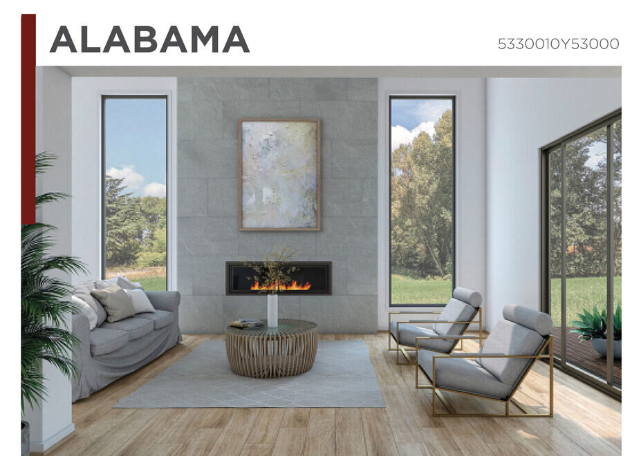 Porcelanato Cesantoni Alabama disponible en Grupo Dalvi Puebla