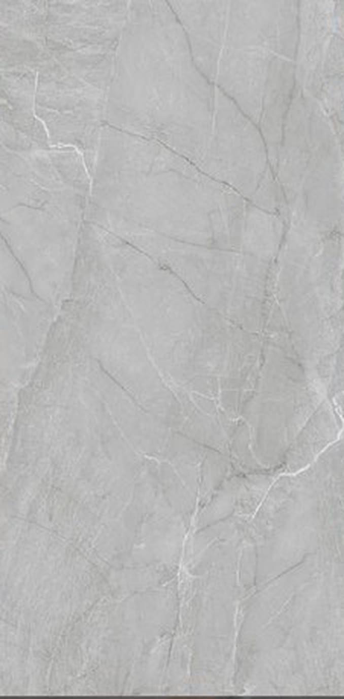 Porcelánico rectificado Bogart Silver 60x120 cm acabado brillo, piedra gris plata, marca Rivarolo — Grupo Dalvi Puebla