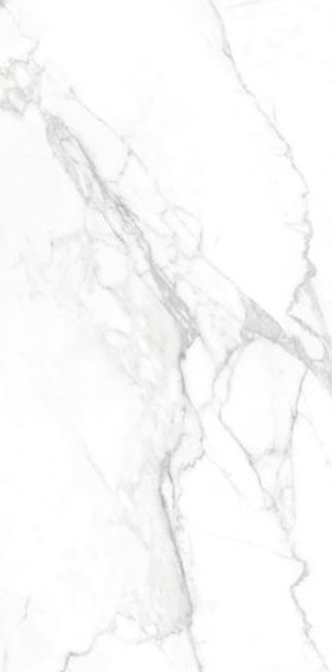 Porcelánico rectificado Vita Statuario 120x240 cm acabado brillo, mármol blanco statuario en gran formato, marca Rivarolo — Grupo Dalvi Puebla